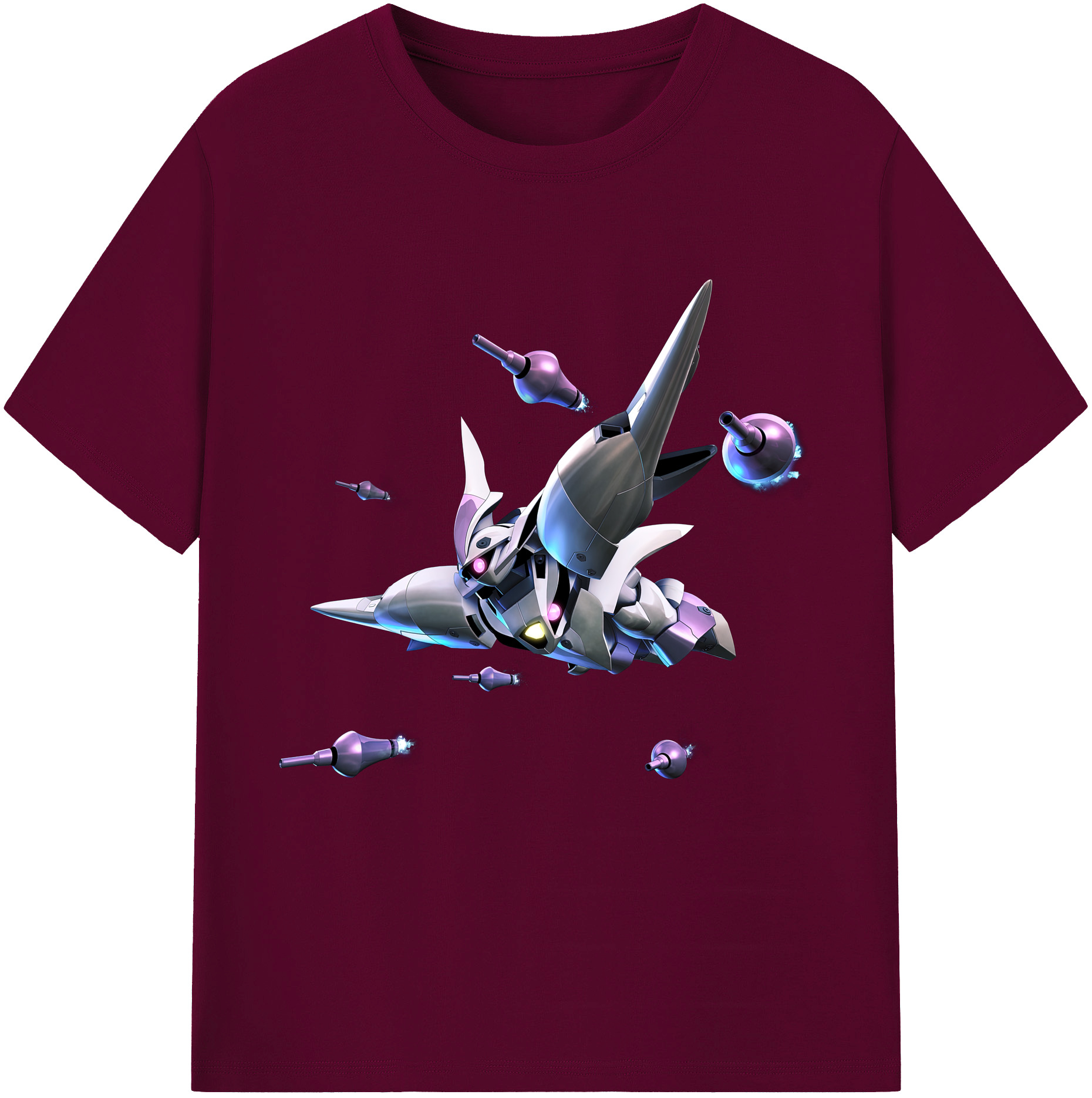 （画像用） 機動戦士ガンダム Mobile Suit Gundam レディースカジュアルプリントTシャツ（綿100％）